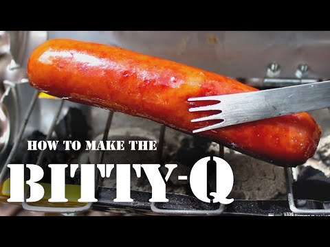 How To Make The Bitty-Q - (A Drink-Can BBQ)